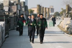 区向导考察团莅临itb8888通博集团检查指导事情