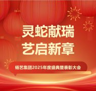 灵蛇献瑞 艺启新章 | itb8888通博集团2025年度盛典暨表扬大会
